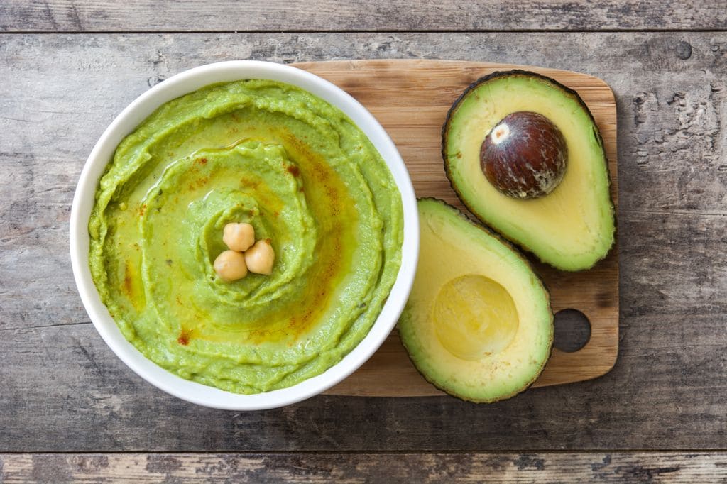 Hummus de aguacate