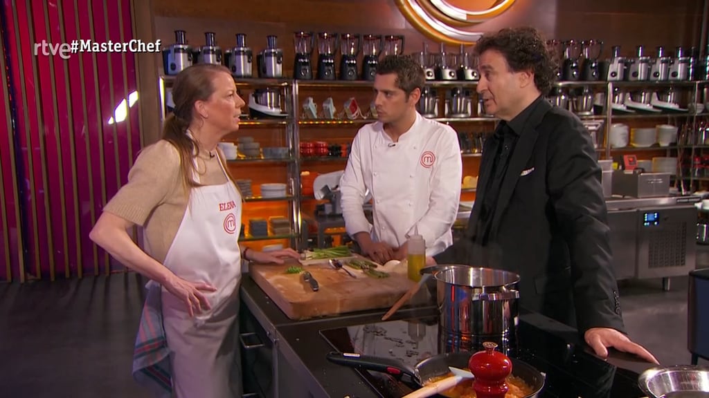 Eduardo Casanova de visita en MasterChef