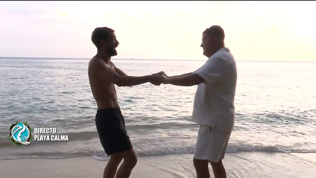 Visita del padre de Joshua a Supervivientes