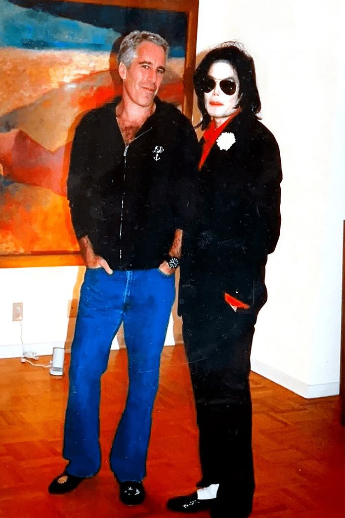 Jeffrey Epstein y Michael Jackson