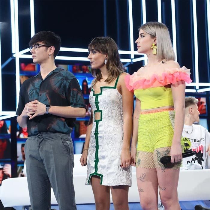 Flavio, Maialen y Samantha en OT 2020