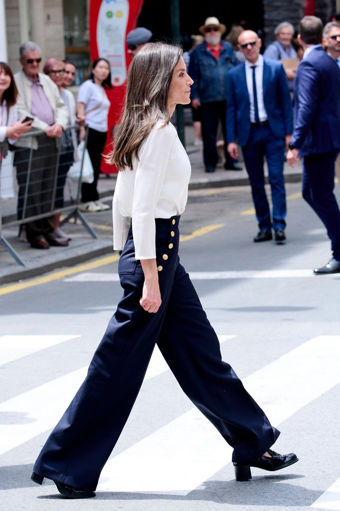 Reina Letizia mocasines