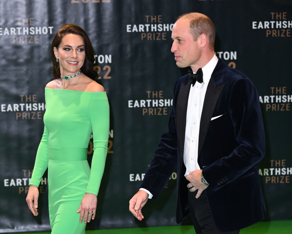 Kate Middleton, el príncipe Guillermo en los premios Earthshot 2022