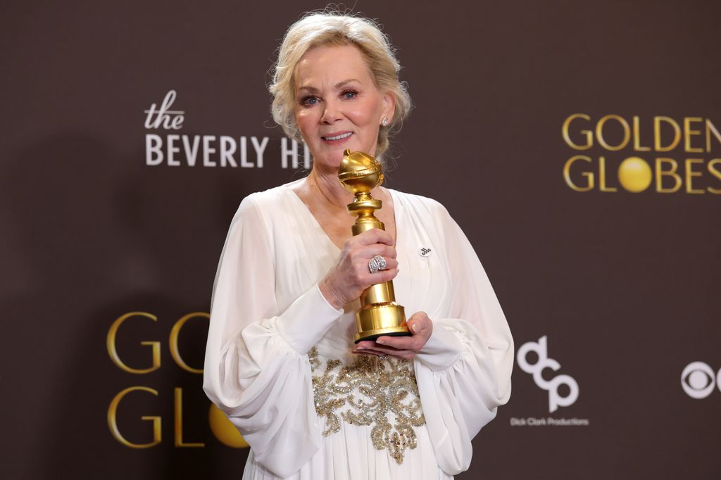 Jean Smart, ganadora en la categoría Mejor actriz, comedia televisiva, por la serie 'Hacks'