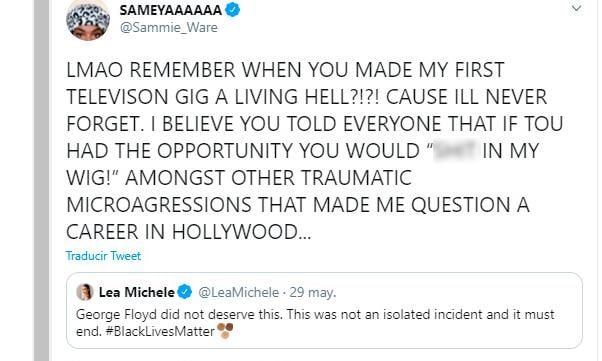 Tweet de Samantha Wire