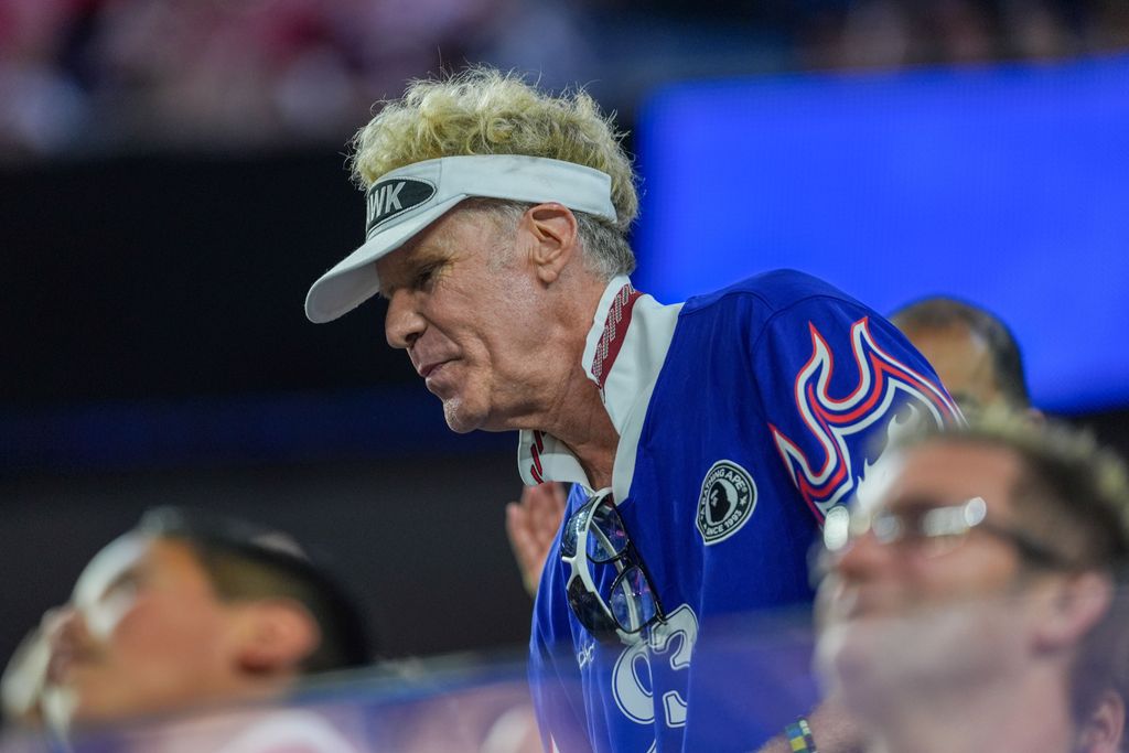 Will Ferrell apoyó a Estados Unidos en su juego contra Turquía.