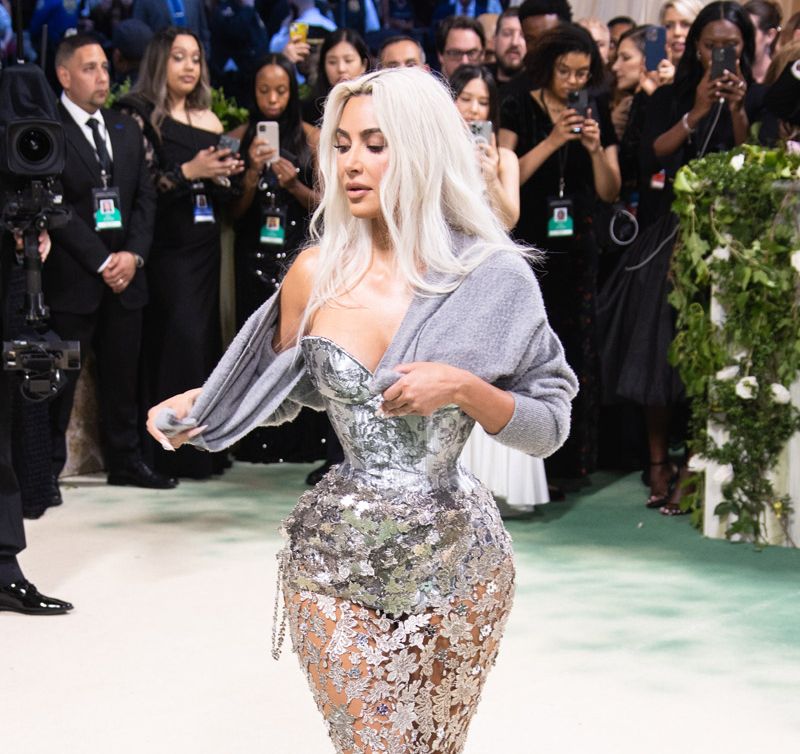 La transformación del cuerpo de Kim Kardashian