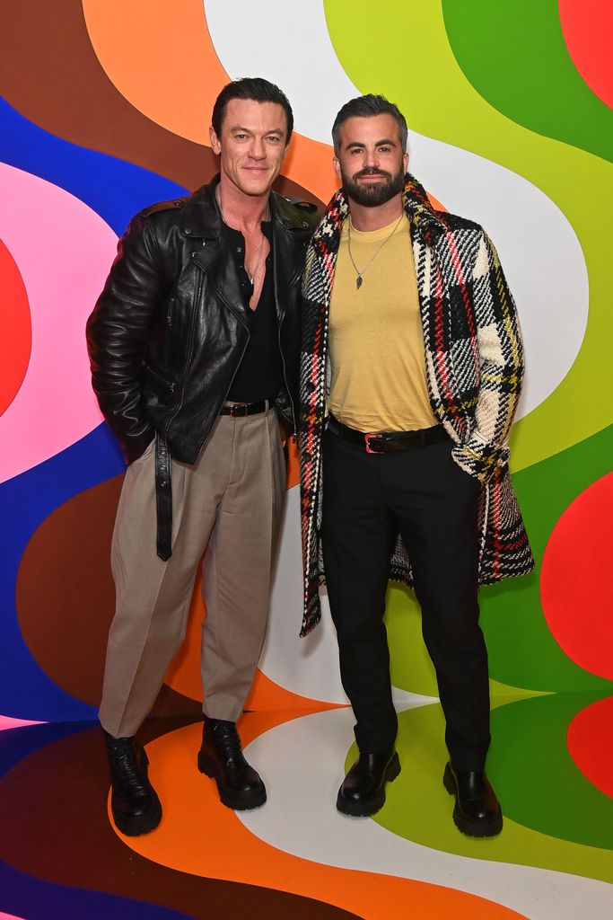 Luke Evans y Fran Tomas