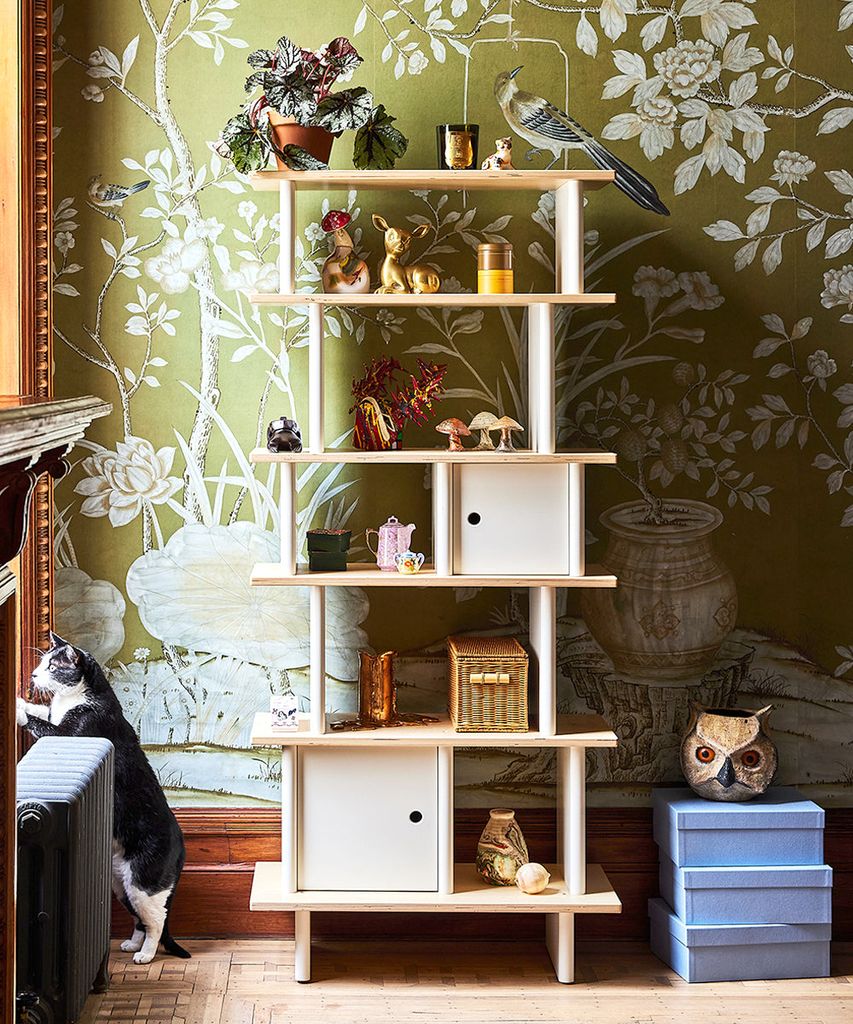 Librería de pared