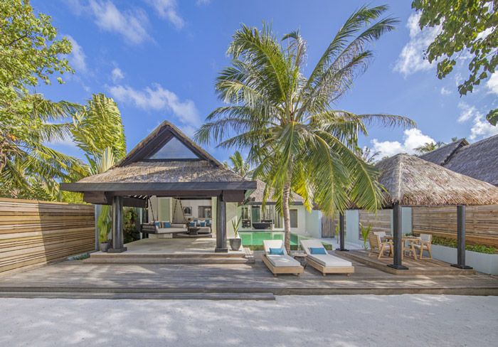 Naladhu isla privada en las islas maldivas