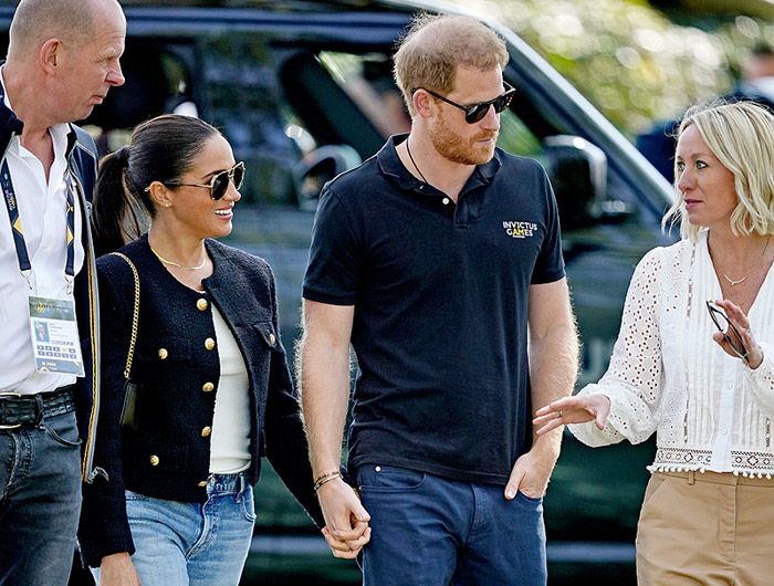 Meghan Markle y el príncipe Harry 