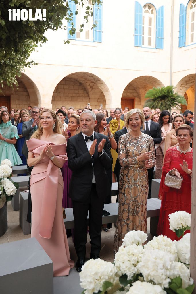 Amigos y familia disfrutaron de la emotiva ceremonia. 