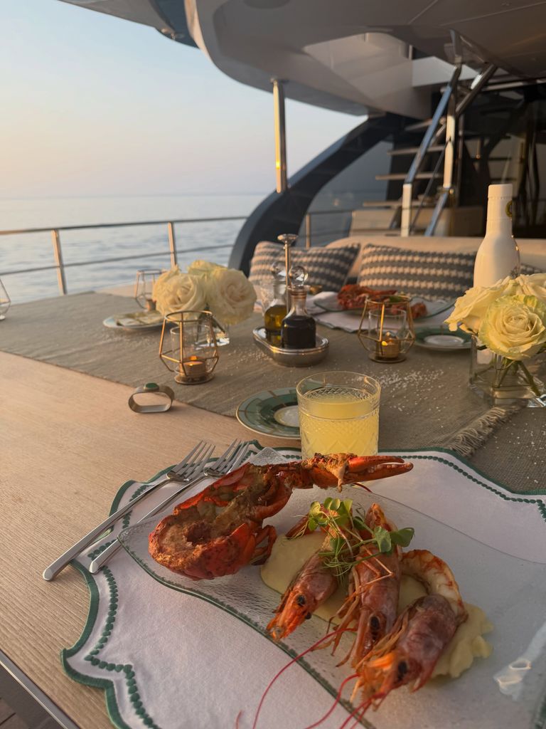 En su viaje a Mallorca, la pareja también ha disfrutado de la buena gastronomía