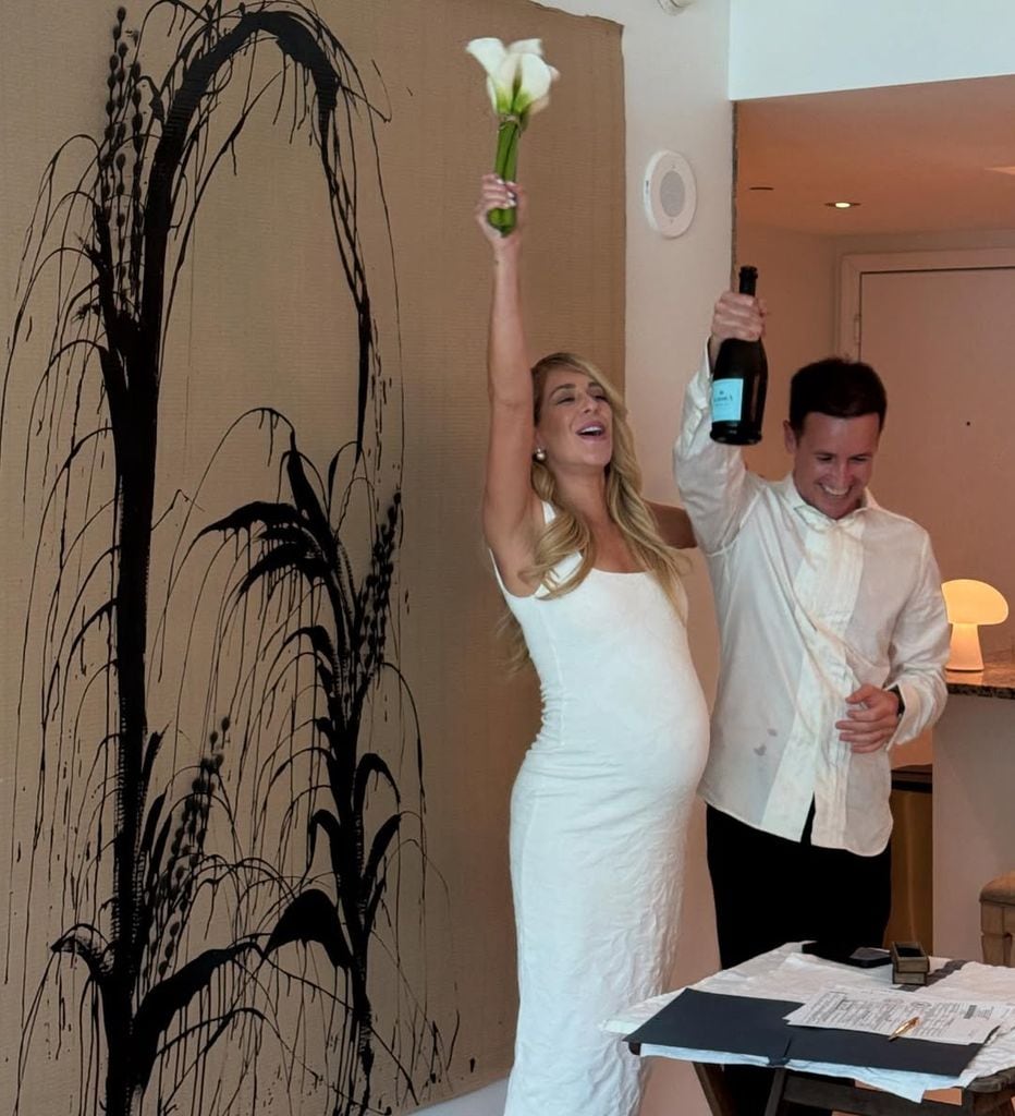 Carmen Aub e Iván Sikic se casaron en una íntima ceremonia en Miami.