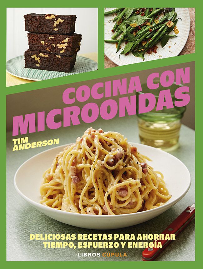 Portada del libro 'Cocina con microondas'