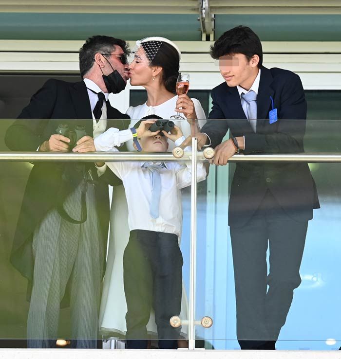 Simon Cowell y su prometida, Lauren Silverman