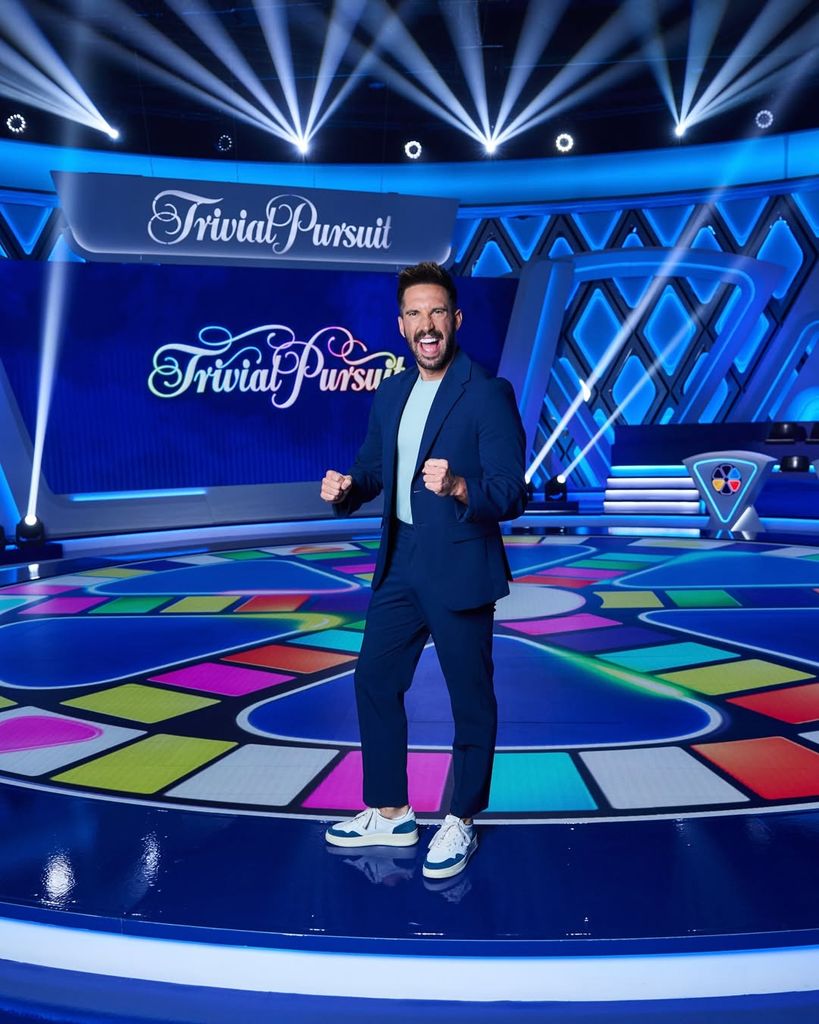 Egoitz Txurruka, presentador de 'Trivial Pursuit'