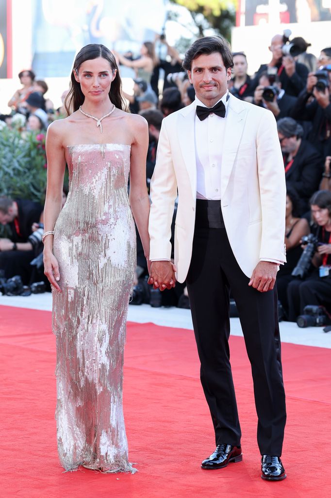 Rebecca Donaldson y Carlos Sainz 