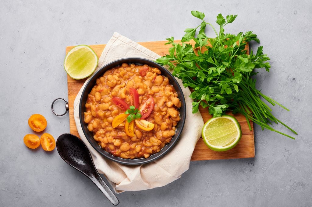 Ful medames, plato emblemático de la cocina egipcia.