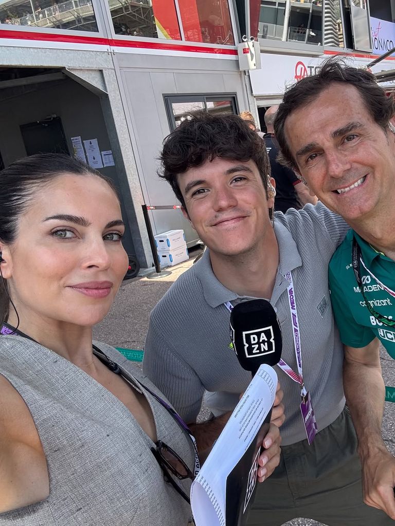 Melissa con sus compañeros