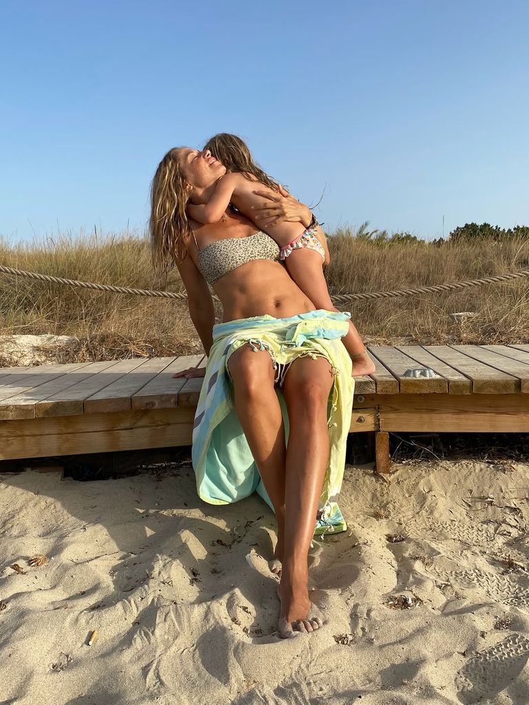 Érika es la hija que tienen en común Martina y Álex