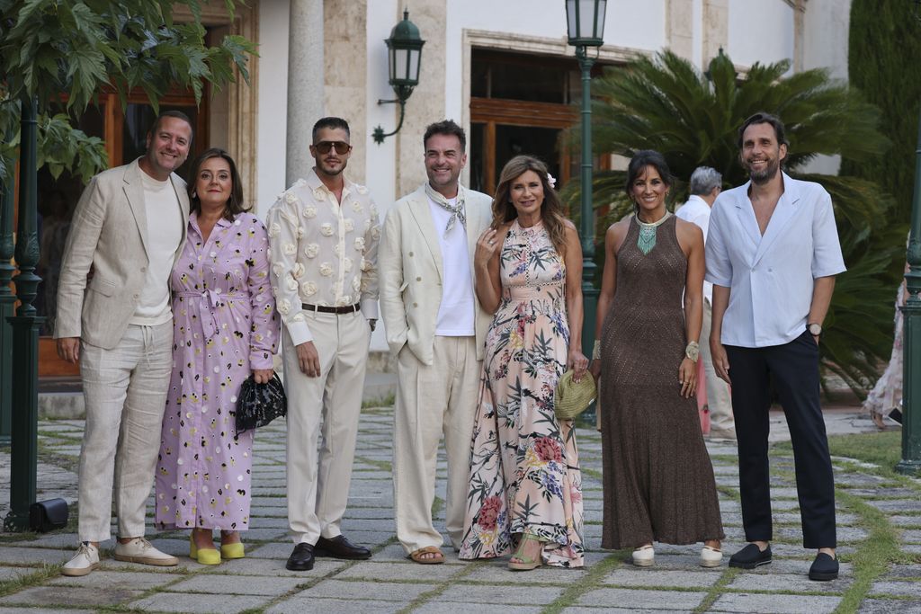 Los compañeros de Susanna Griso, en su boda con Luis Enríquez