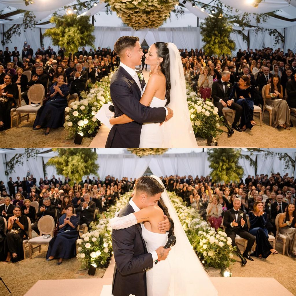 A finales de 2024, Oriana Sabatini y Paulo Dybala compartieron los votos que pronunciaron el día de su boda.