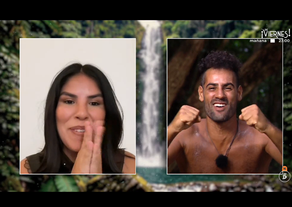 La emoción de Isa y Asraf tras conocer que el concursante continúa en el 'reality'
