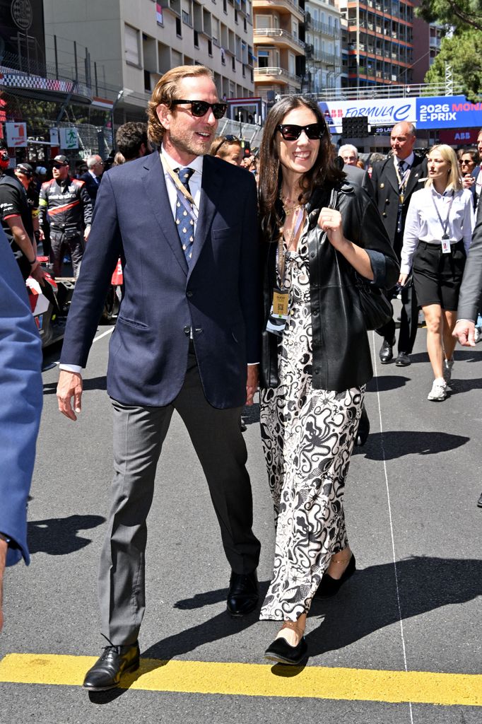 Andrea Casiraghi y su mujer, Tatiana Santo Domingo, disfrutando de una de sus citas favoritas con el motor