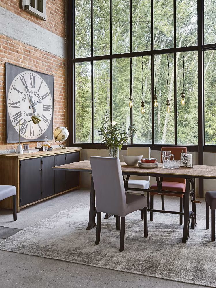 Comedor de estilo industrial