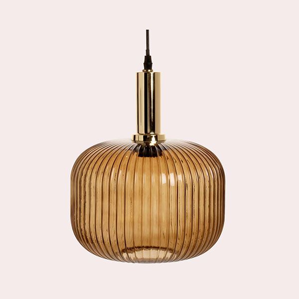 Lámpara de cristal ambarino OMAJA Maisons du Monde