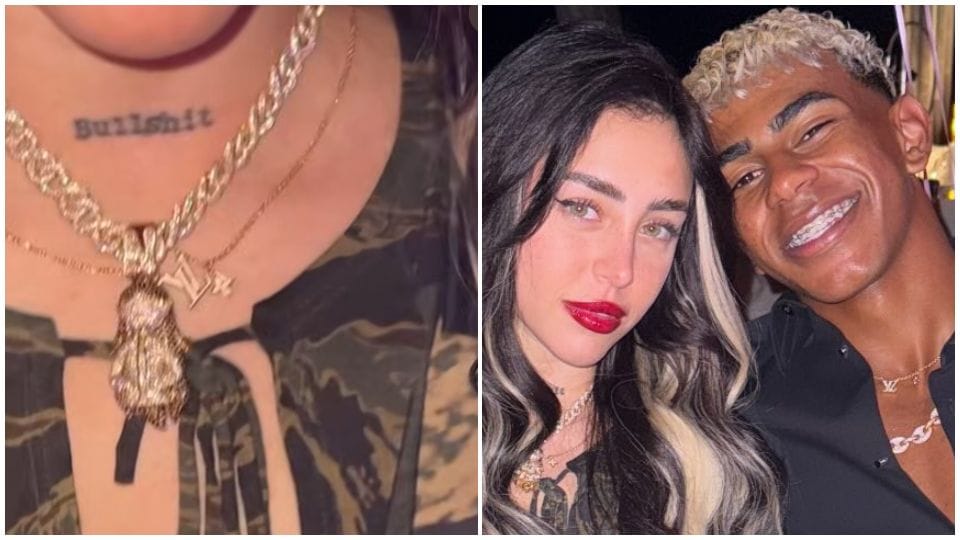 ¡Nicki Nicole y Lamine Yamal lucen collares LV a juego!