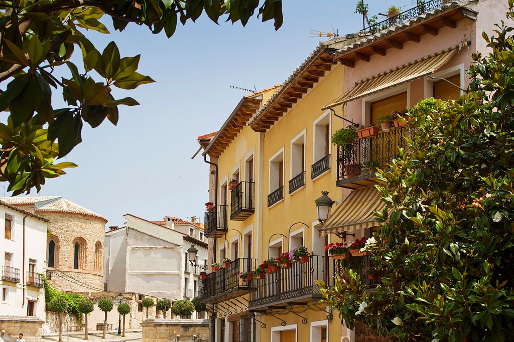 Detalle de la localidad de Brihuega, un hermoso pueblo de la provincia de Guadalajara, en Castilla-La Mancha.