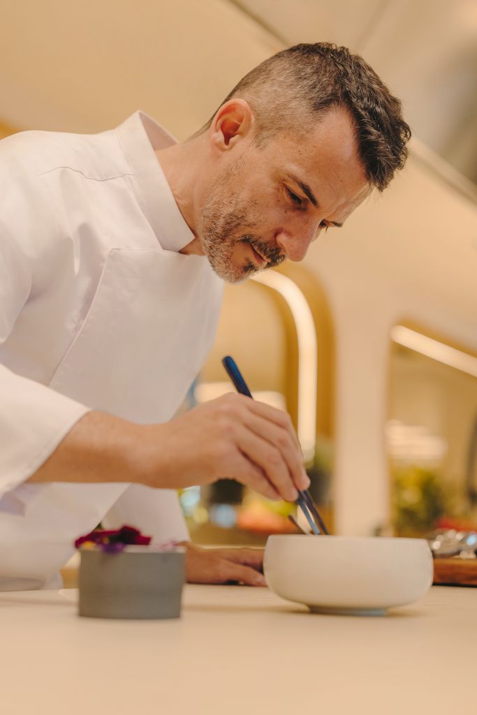 Gastronomía en el hotel Fairmont La Hacienda Costa del Sol, Málaga