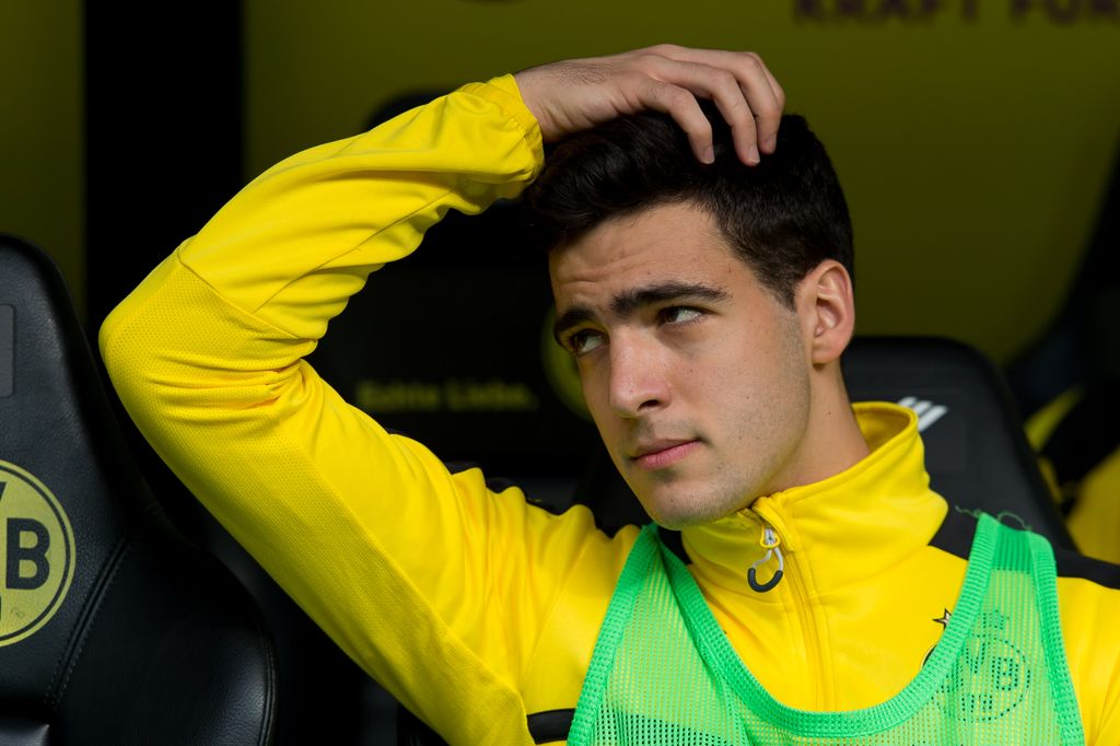 Un jovencisimo Mikel Merino cuando era jugador del conjunto alemán