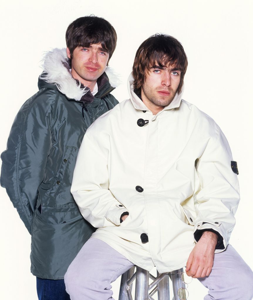 Noel y Liam Gallagher, componente de Oasis
