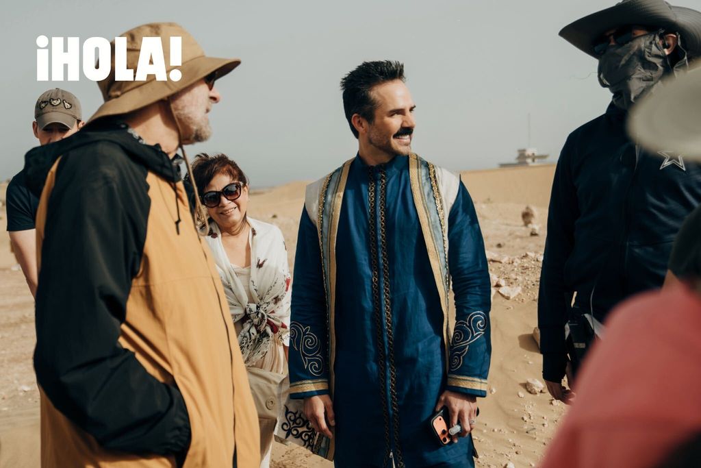 El actor se encuentra en el país africano grabando 'Corazón de Marruecos'