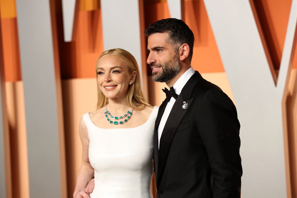 La pareja en marzo de 2025