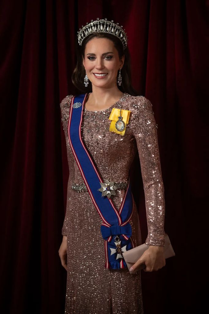Figura de cera de Kate Middleton en el museo de Cera Madame Tussauds de Londres