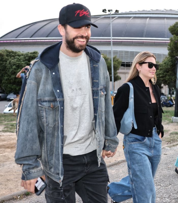 Piqué y Clara Chía