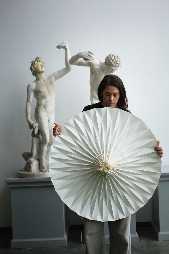 La artesana Cristina Velasco Mora.