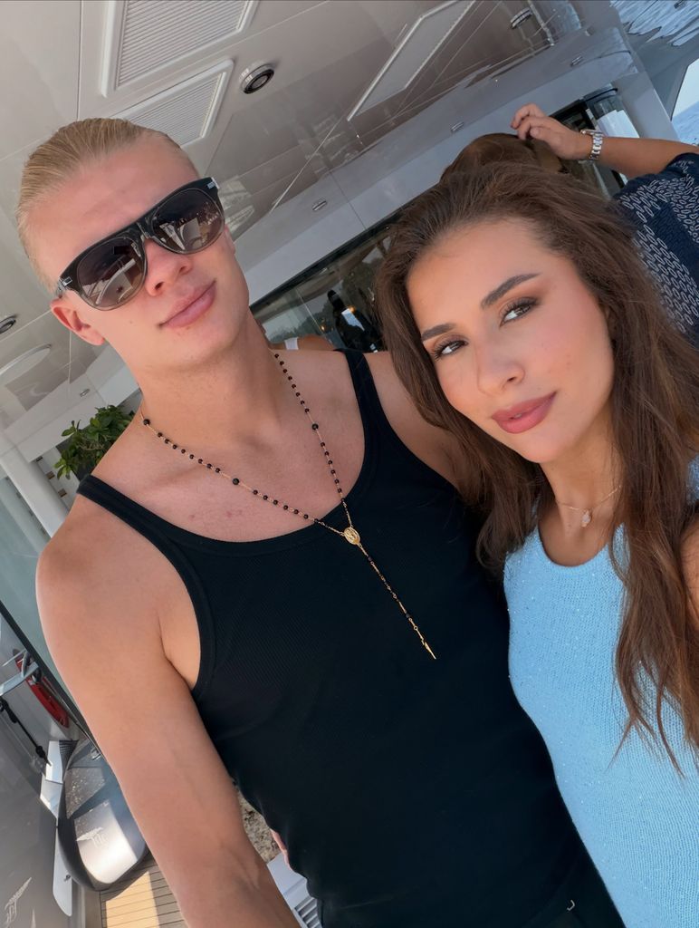 Isabella celebró junto al amor de su vida, Haaland