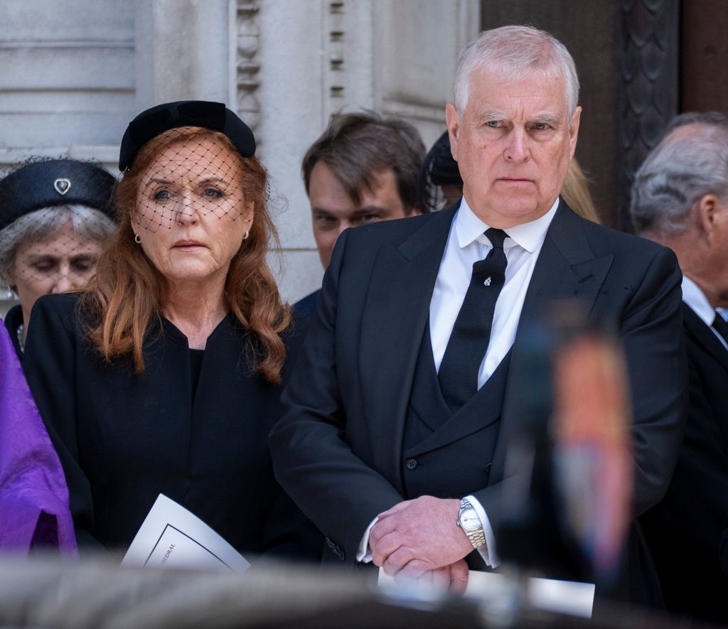 Los duques de York asistieron al funeral real de la duquesa de Kent días antes de que se filtraran los correos entre Sarah Ferguson y Jeffrey Epstein