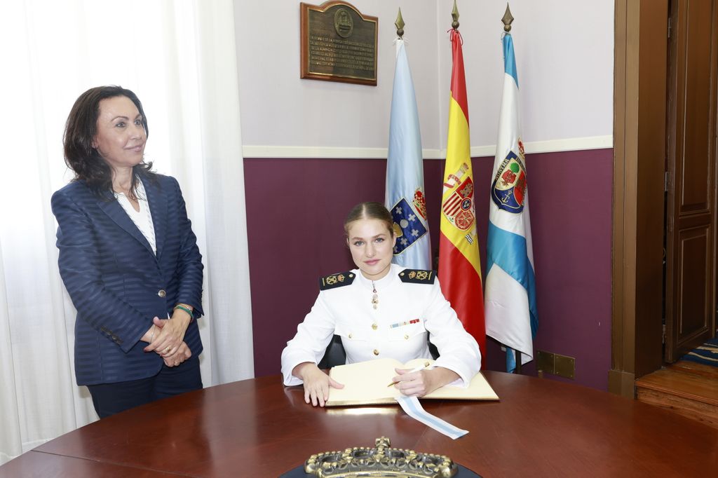 La princesa Leonor es nombrada hija adoptiva de Marín 