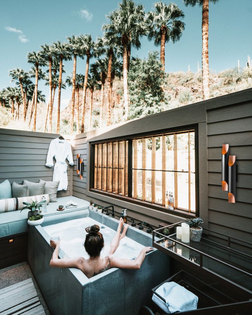 Jacuzzi de exterior
