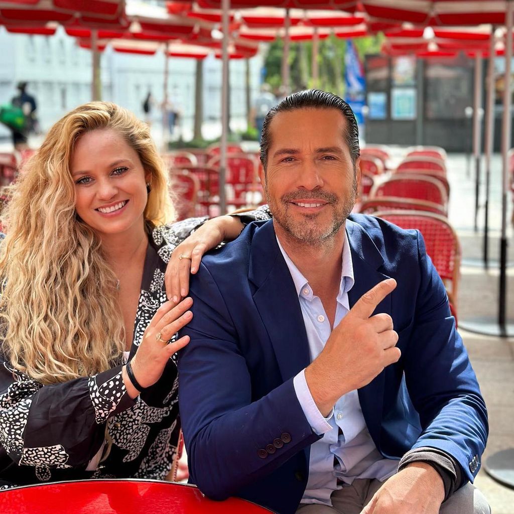 Gregorio Pernía y su esposa Érika Rodríguez Farfán