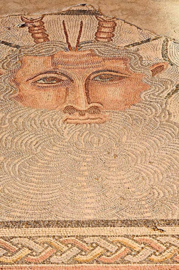 Mosaico del Parque Arqueológico de Carranque en Toledo