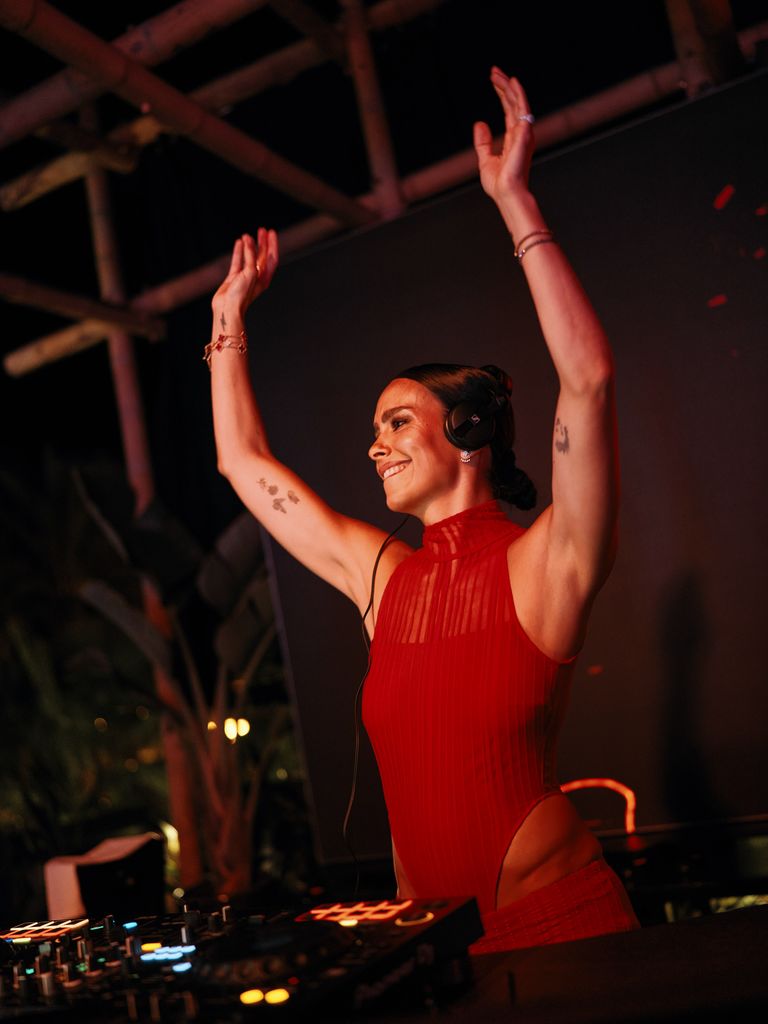 Cristina Pedroche en su debut como Dj