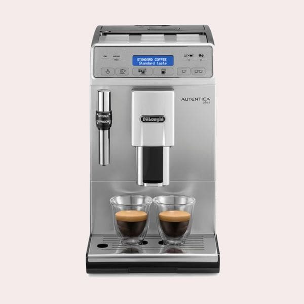 Cafetera superautomática De´Longhi Autentica Plus ETAM29.620.SB Espresso con función long y Doppio