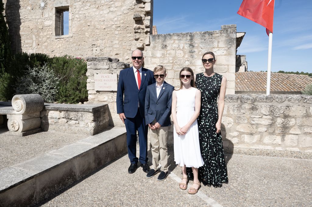 Los Grimaldi en el Castillo de Les Baux